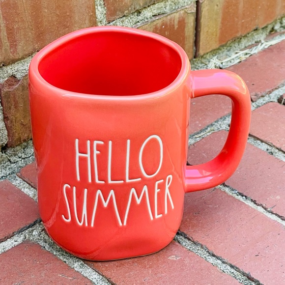 Rae Dunn Hello Summer Coffee Tea Mug NWT - Picture 3 of 5